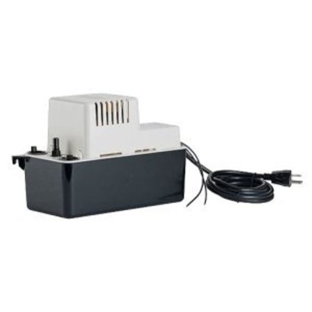 LITTLE GIANT VCMA-20ULS Series Automatic Condensate Removal Pump, 1.5 A, 115 V, 0.33 hp, ABS/Stainless Steel VCMA-20ULS 115V 60HZ